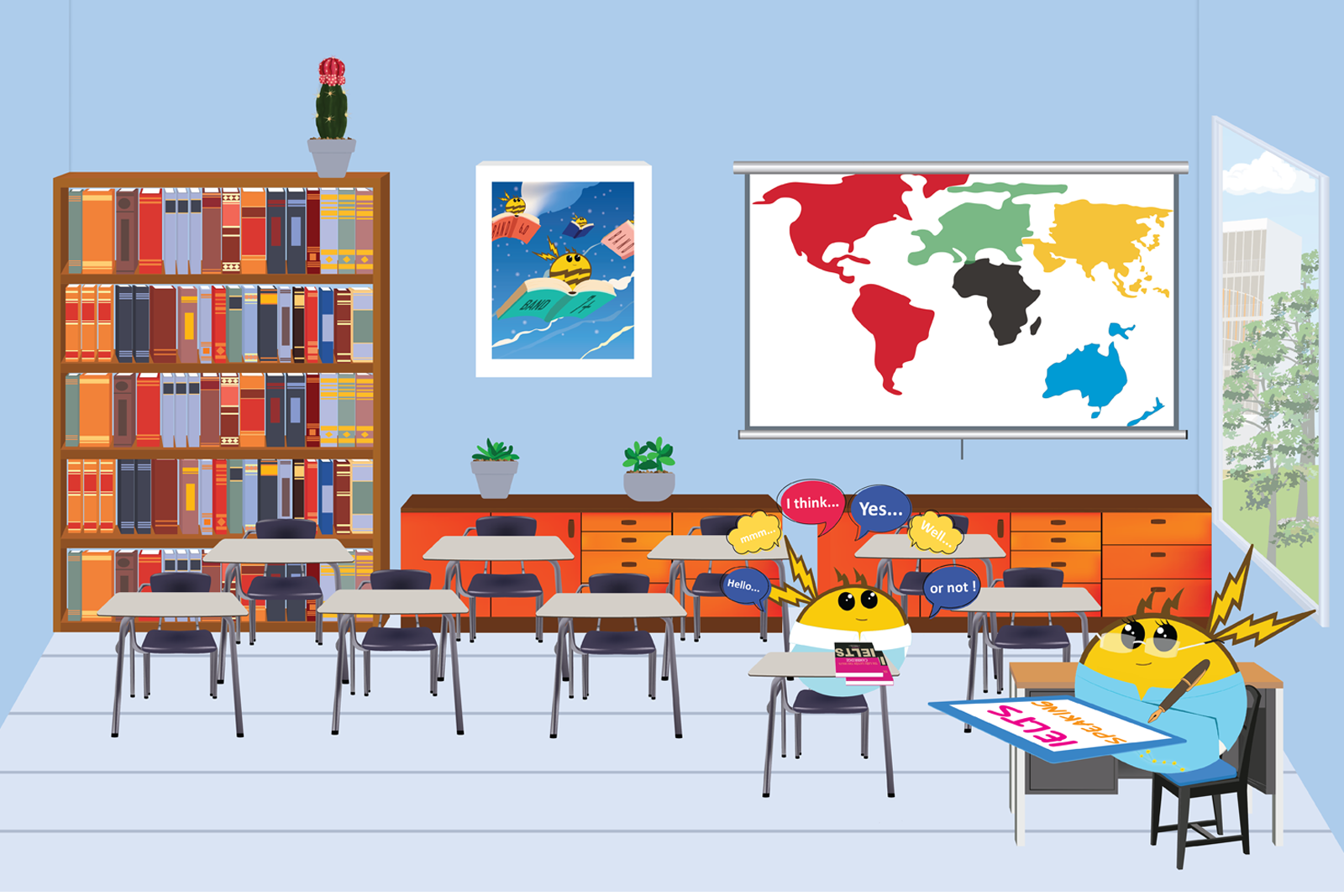 Speaking Test Classroom